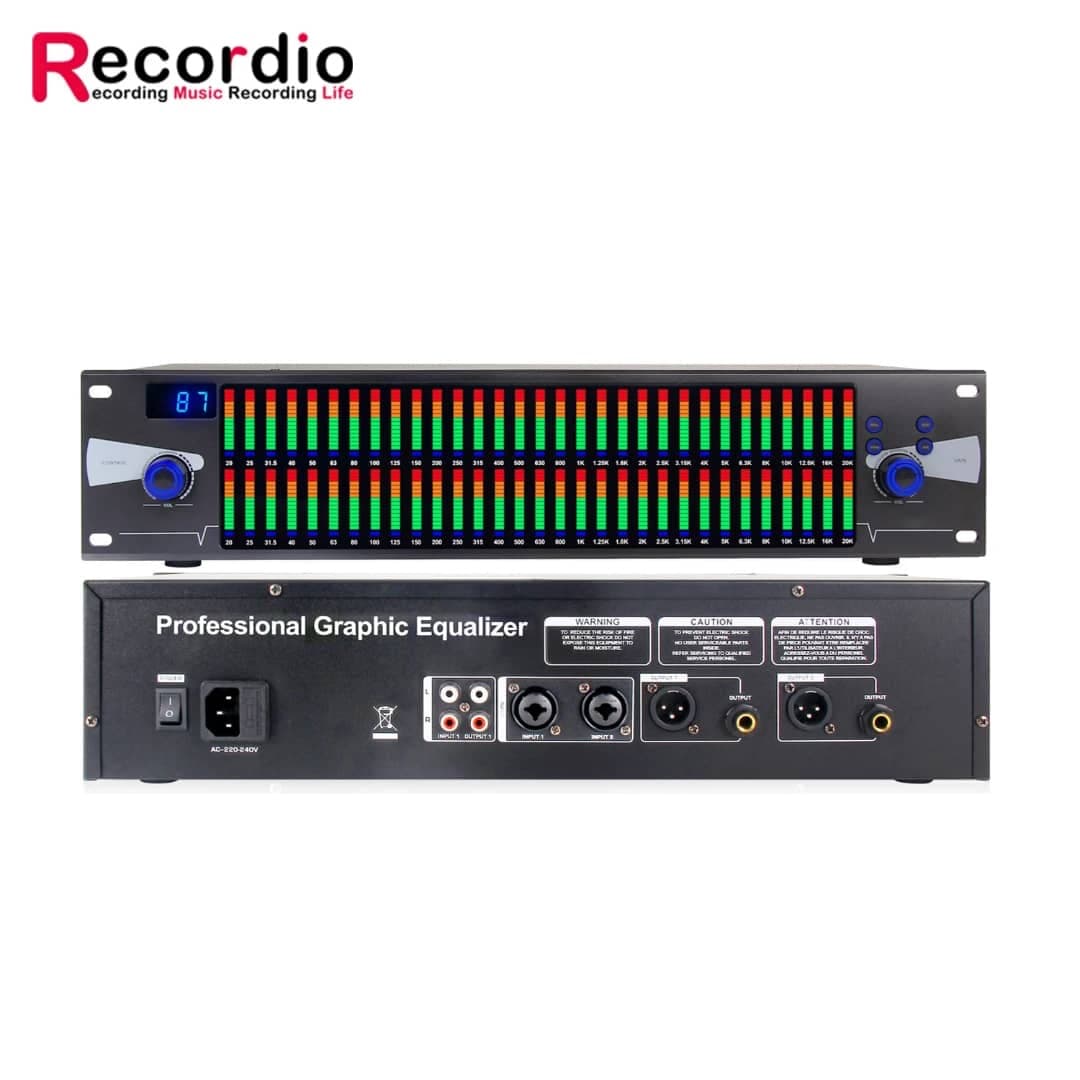 Égaliseur graphique professionnel